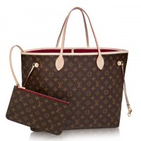 Louis Vuitton Neverfull GM Bag In Monogram Canvas M40991