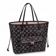 Louis Vuitton Neverfull MM Bag In Black Monogram Canvas M46137 Louis Vuitton Neverfull MM Bag In Black Monogram Canvas M46137