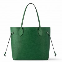 Louis Vuitton Neverfull MM Bag in Brown Epi Leather M12195