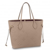 Louis Vuitton Neverfull MM Bag In Monogram Empreinte Leather M45686 Louis Vuitton Neverfull MM Bag In Monogram Empreinte Leather M45686