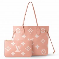 Louis Vuitton Neverfull MM Bag Monogram Empreinte Leather M46329 Louis Vuitton Neverfull MM Bag Monogram Empreinte Leather M46329