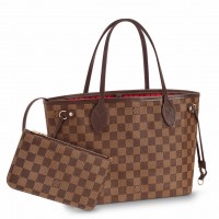 Louis Vuitton Neverfull PM Bag In Damier Ebene Canvas N41359