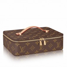Louis Vuitton Nice Jewelry Case In Monogram Canvas M43449