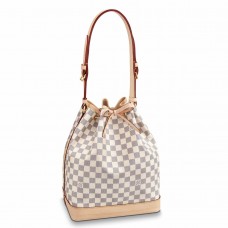 Louis Vuitton Noe Bag In Damier Azur Canvas N42222 Louis Vuitton Noe Bag In Damier Azur Canvas N42222