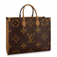 Louis Vuitton OnTheGo GM Bag In Giant Monogram Reverse Canvas M45320 Louis Vuitton OnTheGo GM Bag In Giant Monogram Reverse Canvas M45320