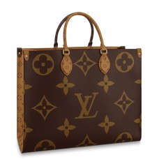 Louis Vuitton OnTheGo GM Bag In Giant Monogram Reverse Canvas M45320 Louis Vuitton OnTheGo GM Bag In Giant Monogram Reverse Canvas M45320