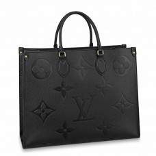 Louis Vuitton Onthego GM Bag In Monogram Empreinte Leather M44925