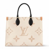 Louis Vuitton OnTheGo MM Bag In Monogram Dune M46912 Louis Vuitton OnTheGo MM Bag In Monogram Dune M46912