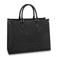 Louis Vuitton OnTheGo MM Bag In Monogram Empreinte Leather M45595 Louis Vuitton OnTheGo MM Bag In Monogram Empreinte Leather M45595