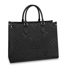 Louis Vuitton OnTheGo MM Bag In Monogram Empreinte Leather M45595