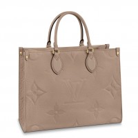 Louis Vuitton OnTheGo MM Bag In Monogram Empreinte Leather M45607 Louis Vuitton OnTheGo MM Bag In Monogram Empreinte Leather M45607