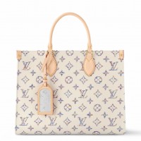 Louis Vuitton OnTheGo MM Bag in Monogram Fabric M24708