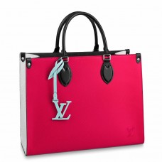 Louis Vuitton Onthego MM Bag In Red Epi Leather M56229