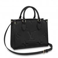 Louis Vuitton OnTheGo PM Bag In Monogram Empreinte Leather M45653