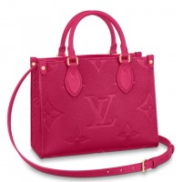 Louis Vuitton OnTheGo PM Bag In Monogram Empreinte Leather M45660 Louis Vuitton OnTheGo PM Bag In Monogram Empreinte Leather M45660