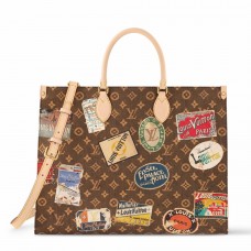Louis Vuitton OnTheGo Voyage Bag in Monogram Canvas M47147 Louis Vuitton OnTheGo Voyage Bag in Monogram Canvas M47147