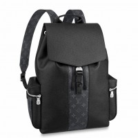 Louis Vuitton Outdoor Backpack In Black Taigarama M30417 Louis Vuitton Outdoor Backpack In Black Taigarama M30417