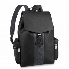 Louis Vuitton Outdoor Backpack In Black Taigarama M30417 Louis Vuitton Outdoor Backpack In Black Taigarama M30417