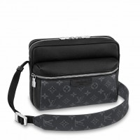 Louis Vuitton Outdoor Messenger Bag In Taiga Eclipse Canvas M30233 Louis Vuitton Outdoor Messenger Bag In Taiga Eclipse Canvas M30233