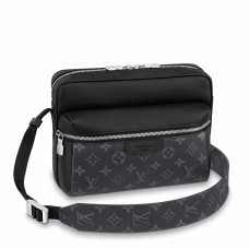 Louis Vuitton Outdoor Messenger Bag In Taiga Eclipse Canvas M30233 Louis Vuitton Outdoor Messenger Bag In Taiga Eclipse Canvas M30233