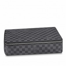 Louis Vuitton Packing Cube GM In Damier Graphite Canvas N40185