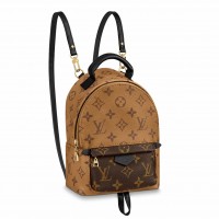 Louis Vuitton Palm Springs Mini Backpack In Monogram Reverse Canvas M44872 Louis Vuitton Palm Springs Mini Backpack In Monogram Reverse Canvas M44872