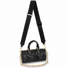 Louis Vuitton Papillon BB Bag In Bubblegram Leather M59800