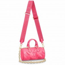 Louis Vuitton Papillon BB Bag In Bubblegram Leather M59826