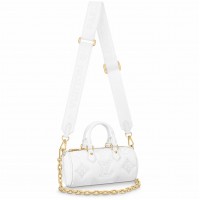 Louis Vuitton Papillon BB Bag In Bubblegram Leather M59827