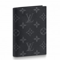 Louis Vuitton Passport Cover In Monogram Eclipse Canvas M64501 Louis Vuitton Passport Cover In Monogram Eclipse Canvas M64501