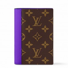 Louis Vuitton Passport Cover in Monogram Macassar Canvas M28268 Louis Vuitton Passport Cover in Monogram Macassar Canvas M28268