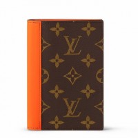Louis Vuitton Passport Cover in Monogram Macassar Canvas M82863