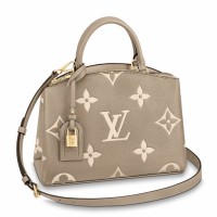 Louis Vuitton Petit Palais Bag In Bicolor Monogram Empreinte Leather M58914 Louis Vuitton Petit Palais Bag In Bicolor Monogram Empreinte Leather M58914