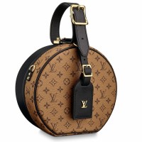 Louis Vuitton Petite Boite Chapeau In Monogram Reverse Canvas M43510