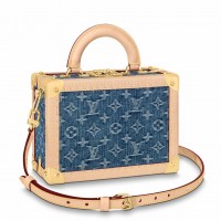 Louis Vuitton Petite Valise in Monogram Denim M24161
