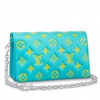 Louis Vuitton Pochette Coussin Bag In Monogram Lambskin M80744 Louis Vuitton Pochette Coussin Bag In Monogram Lambskin M80744