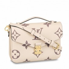 Louis Vuitton Pochette Metis Bag In Bicolor Empreinte Leather M45596