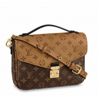 Louis Vuitton Pochette Metis Bag In Monogram Reverse Canvas M44876 Louis Vuitton Pochette Metis Bag In Monogram Reverse Canvas M44876