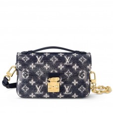 Louis Vuitton Pochette Metis East West Bag In Monoglam Cotton M22834