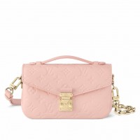 Louis Vuitton Pochette Metis East West Bag in Monogram Empreinte Leather M47045 Louis Vuitton Pochette Metis East West Bag in Monogram Empreinte Leather M47045