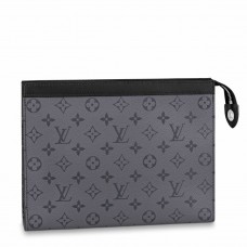 Louis Vuitton Pochette Voyage MM In Monogram Eclipse Canvas M69535 Louis Vuitton Pochette Voyage MM In Monogram Eclipse Canvas M69535