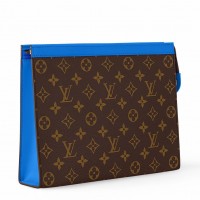 Louis Vuitton Pochette Voyage MM in Monogram Macassar Canvas M82856