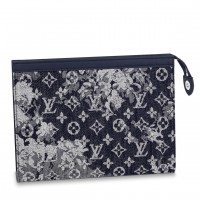 Louis Vuitton Pochette Voyage MM In Monogram Tapestry Canvas M80034
