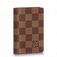 Louis Vuitton Pocket Organizer In Damier Ebene Canvas N63145 Louis Vuitton Pocket Organizer In Damier Ebene Canvas N63145