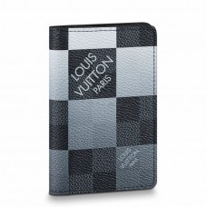 Louis Vuitton Pocket Organizer In Damier Graphite Giant Canvas N40411
