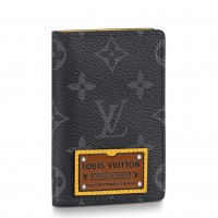 Louis Vuitton Pocket Organizer In Monogram Eclipse Canvas M69250 Louis Vuitton Pocket Organizer In Monogram Eclipse Canvas M69250