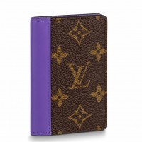 Louis Vuitton Pocket Organizer In Monogram Macassar Canvas M81535 Louis Vuitton Pocket Organizer In Monogram Macassar Canvas M81535