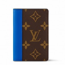 Louis Vuitton Pocket Organizer In Monogram Macassar Canvas M82956