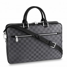 Louis Vuitton Porte-Documents Business MM In Damier Graphite N50200