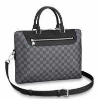 Louis Vuitton Porte-Documents Jour In Damier Graphite Canvas N48260 Louis Vuitton Porte-Documents Jour In Damier Graphite Canvas N48260